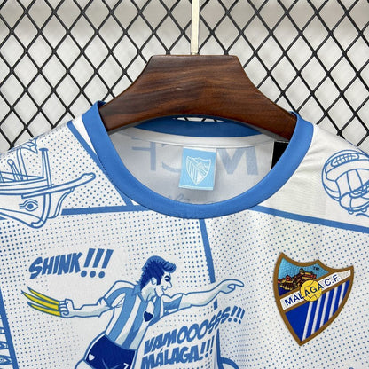 Camisola Malaga CF 2025-26 Edição Especial Versão Adepto
