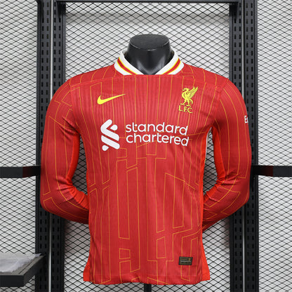 Camisola Manga Comprida LIV 2024-25 Principal Versão Jogador