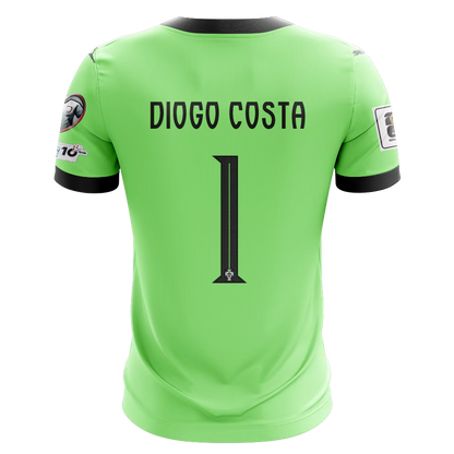 Camisola Portugal 2025 Guarda-Redes Versão Adepto DIOGO COSTA #1