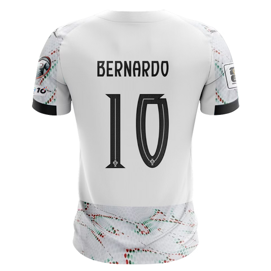 Camisola Portugal 2025 Alternativa Versão Adepto BERNARDO #10