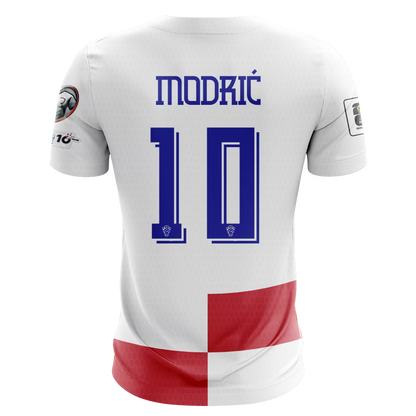 Camisola Croácia 2024 Principal Versão Adepto MODRIC #10