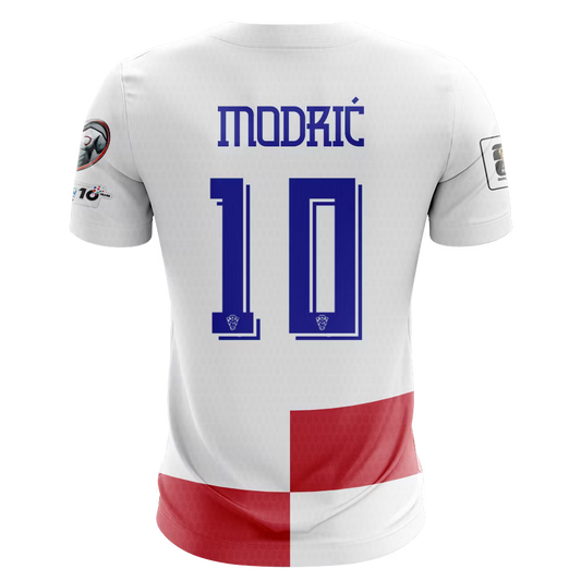 Camisola Croácia 2024 Principal Versão Adepto MODRIC #10