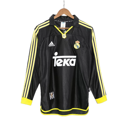 Camisola Manga Comprida Real Madrid 2000-01 Alternativa