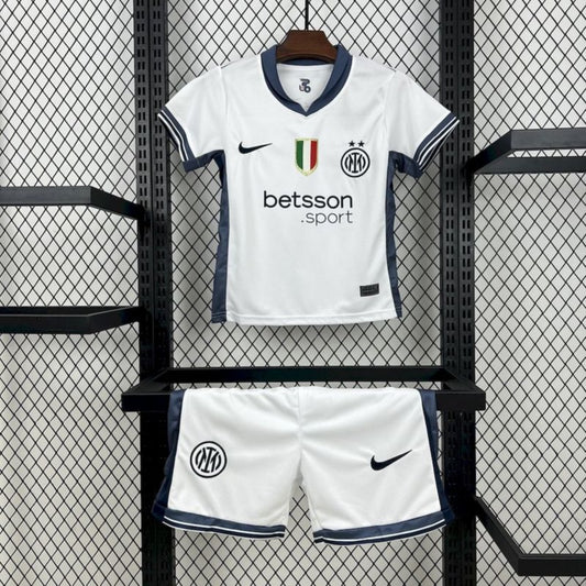 Kit Criança Inter Milão 2024-25 Alternativo