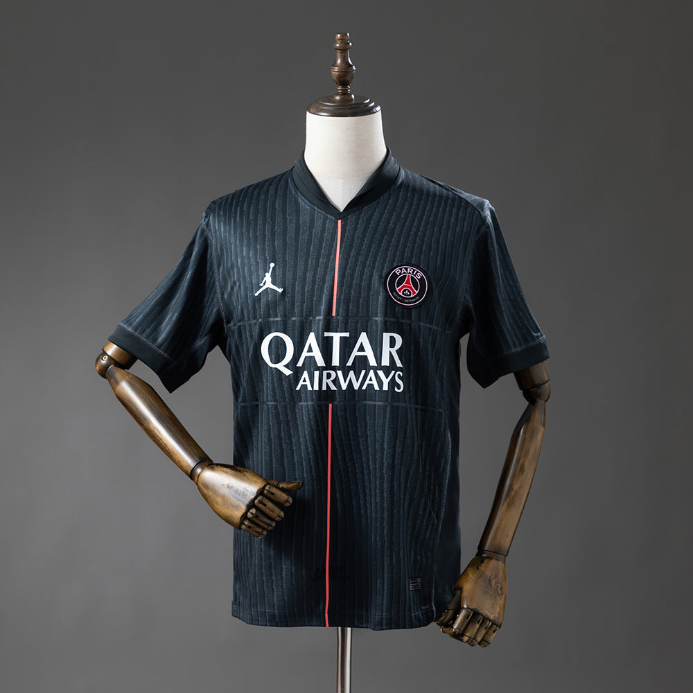 Camisola FC Paris Saint-Germain 2025-26 Alternativa Preta Versão Adepto