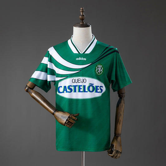 Camisola SCP 1994-95 Alternativa Verde Versão Adepto