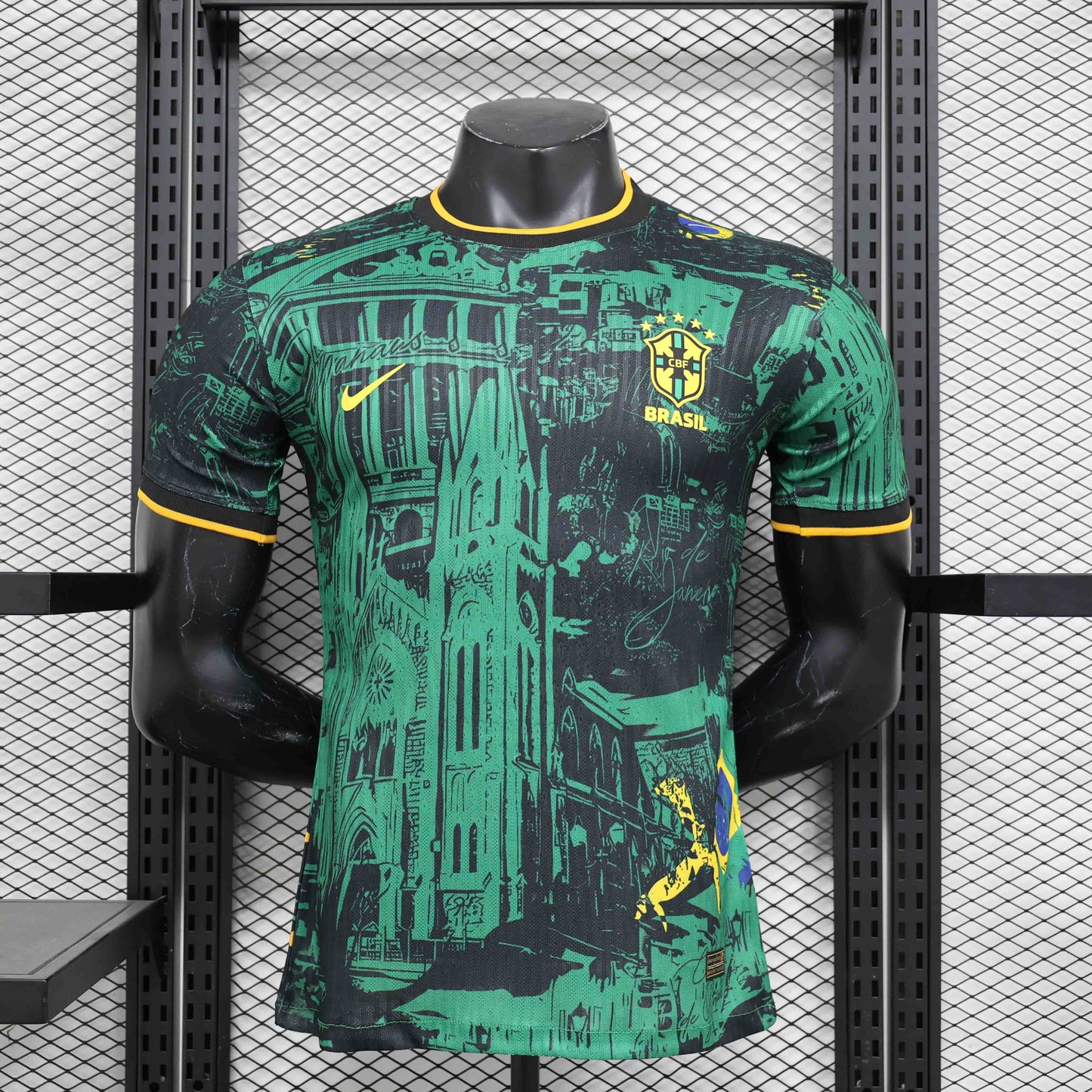Camisola Brasil 2024 Edição Especial Versão Jogador