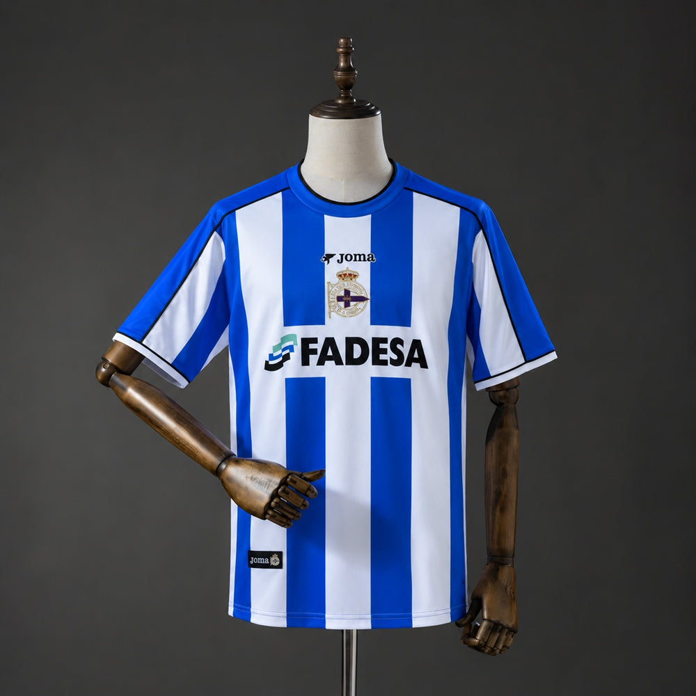 Camisola RC Deportivo de Corunha 2002-03 Principal Versão Adepto