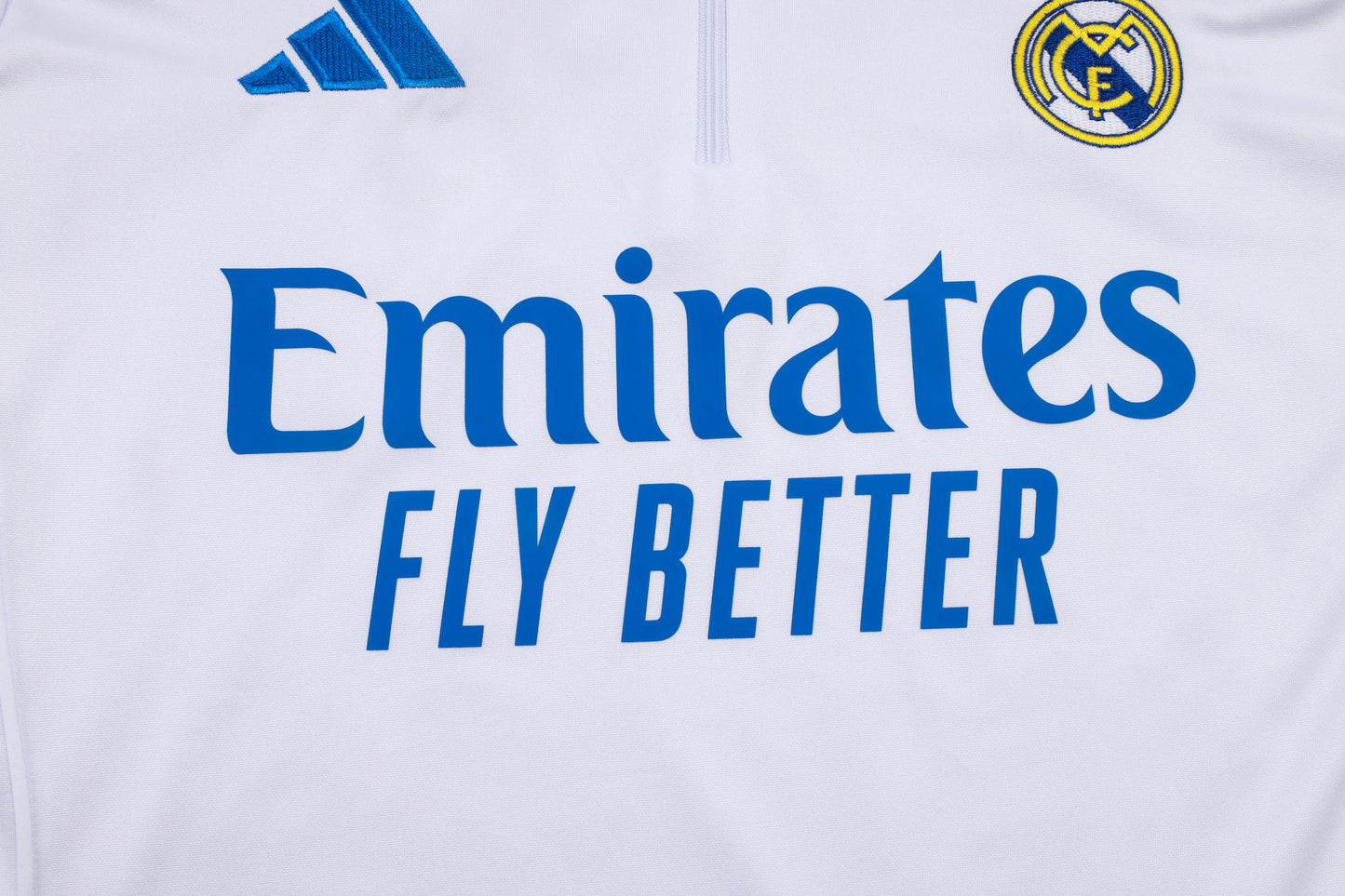 Fato de Treino Real Madrid CF 2025-26 - Camisola com Fecho