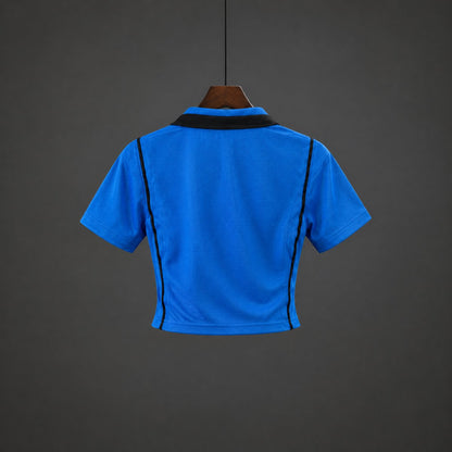 Crop Top Mulher SC Corinthians 2026-27 Alternativo Azul