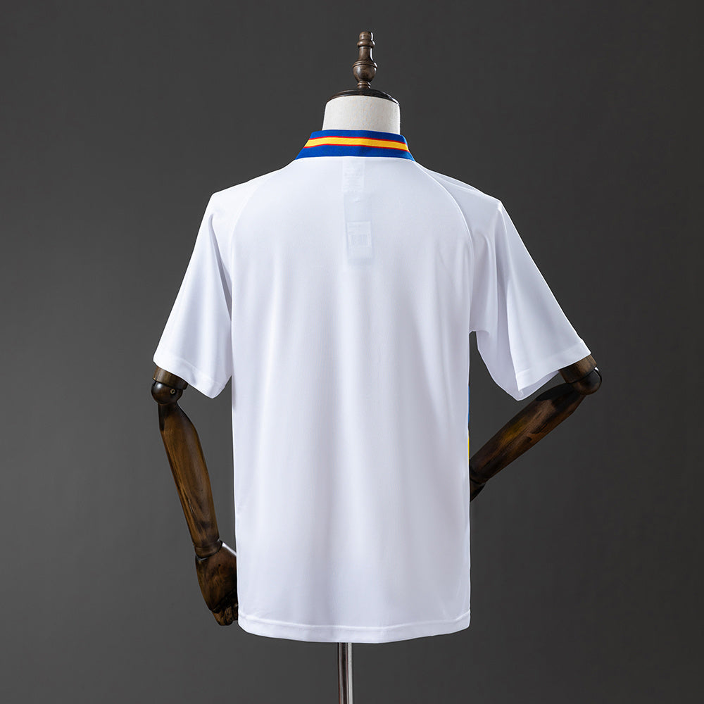 Camisola Suecia 1994 Alternativa Branca Versão Adepto
