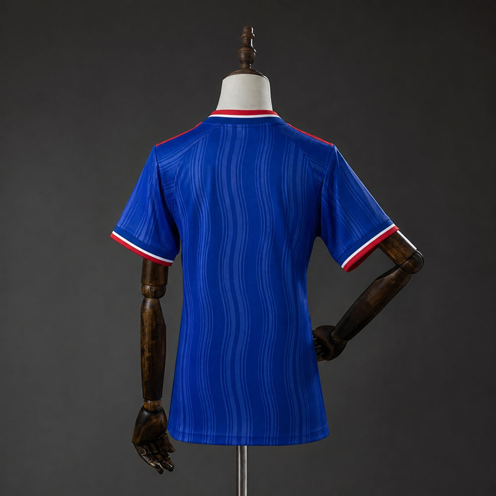 Camisola M-UNITED 2026-27 Alternativa Azul Versão Mulher