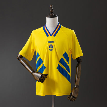 Camisola Suecia 1994 Principal Versão Adepto