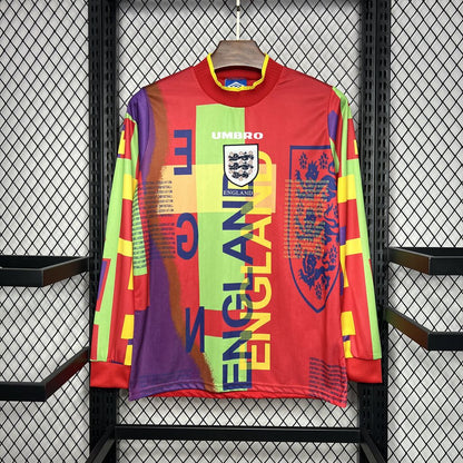 Camisola Manga Comprida Inglaterra 1996 Guarda-Redes