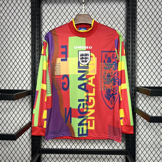 Camisola Manga Comprida Inglaterra 1996 Guarda-Redes