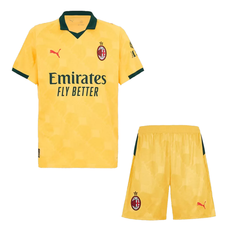 Kit Criança AC Milan 2025-26 Alternativo