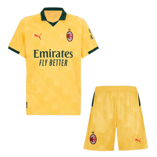Kit Criança AC Milan 2025-26 Alternativo