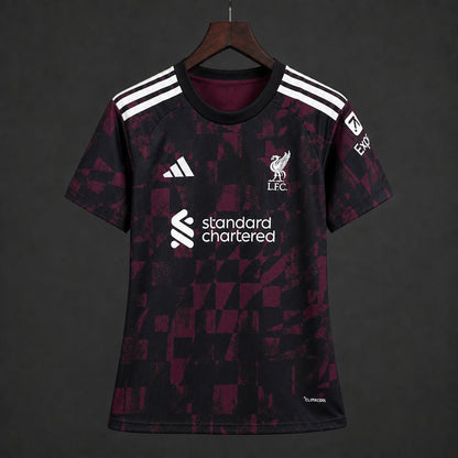 Camisola LIV 2026-27 Alternativa Preta Versão Mulher