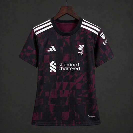 Camisola LIV 2026-27 Alternativa Preta Versão Mulher