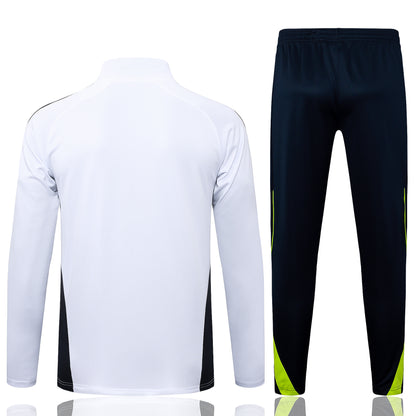 Fato de Treino Real Madrid CF 2025-26 - Camisola com Fecho