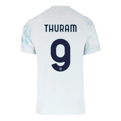 Camisola Inter Milão 2025-26 Alternativa Branca Versão Adepto THURAM #9