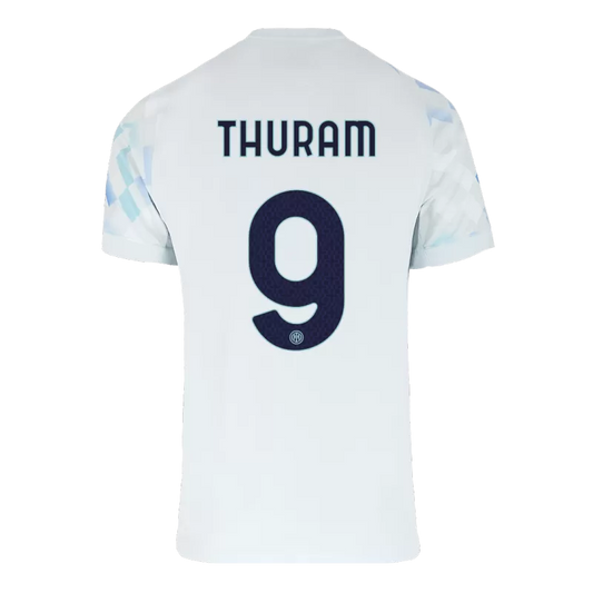 Camisola Inter Milão 2025-26 Alternativa Branca Versão Adepto THURAM #9