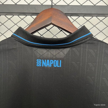 Camisola Napoles 2025-26 Alternativa Preta Versão Adepto
