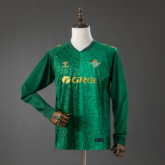 Camisola Manga Comprida Real Bétis 2026-27 Alternativa Verde Versão Adepto
