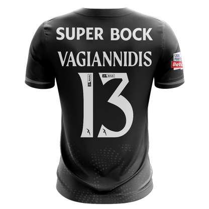 Camisola SCP 2025-26 Alternativa Preta Versão Adepto VAGIANNIDIS #13