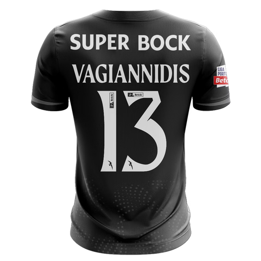 Camisola SCP 2025-26 Alternativa Preta Versão Adepto VAGIANNIDIS #13