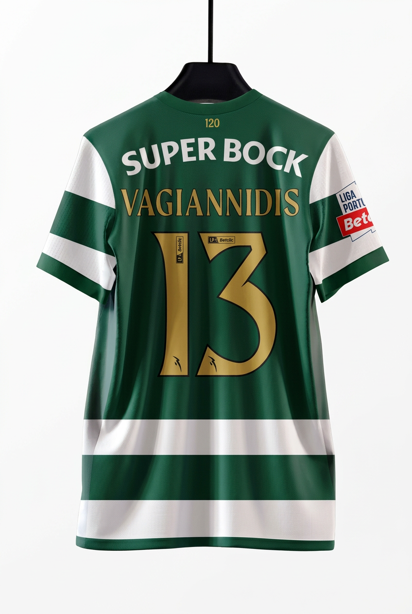 Camisola S.C.P. 2026-27 Principal Versão Adepto VAGIANNIDIS #13
