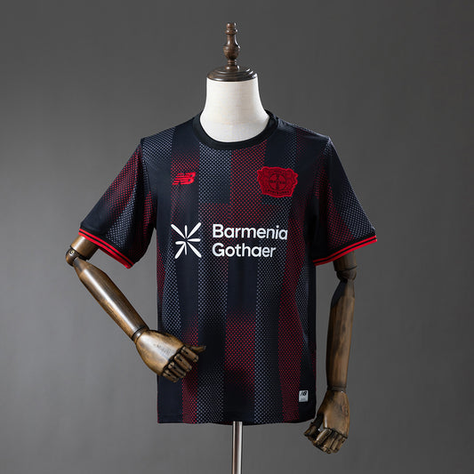 Camisola Bayer 04 Leverkusen 2025-26 Principal Versão Adepto