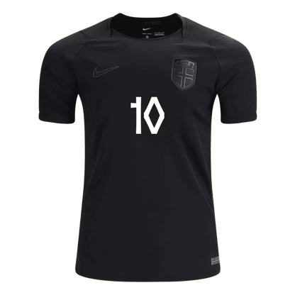 Camisola Noruega 2026 Alternativa Preta Versão Adepto BRAUT ØDEGAARD #10