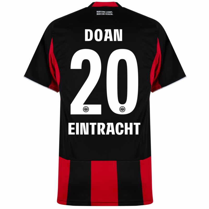 Camisola SG Eintracht Frankfurt 2025-26 Principal Versão Adepto DOAN #20