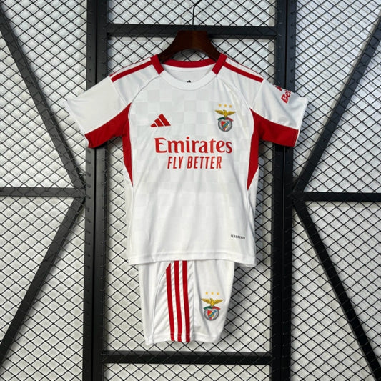 Kit Criança SLB 2025-26 Alternativo Branco