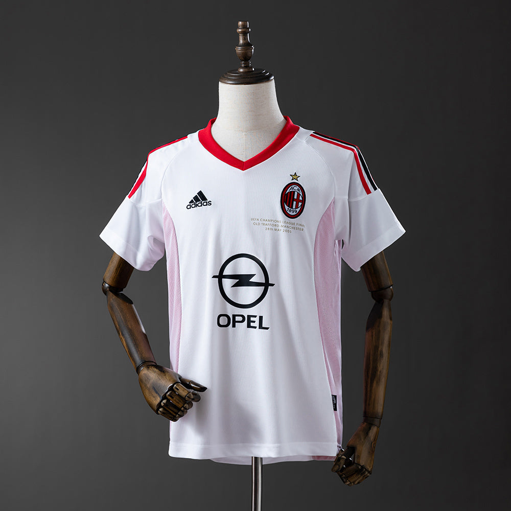 Camisola AC Milan 2002-03 Alternativa Final UCL