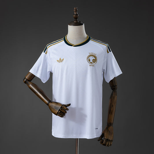 Camisola Arabia Saudita 2026 Alternativa Branca Versão Adepto