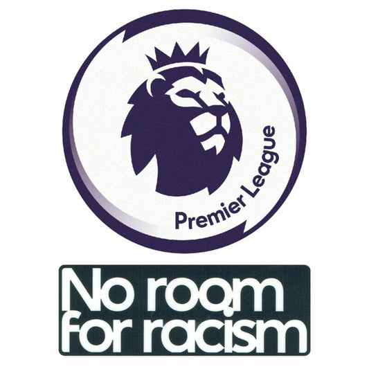 Badge Premier League Inglaterra+No room for racism