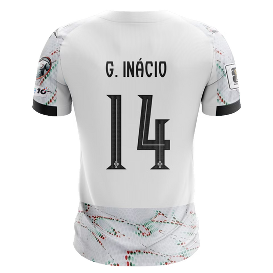 Camisola Portugal 2025 Alternativa Versão Adepto G. INÁCIO #14