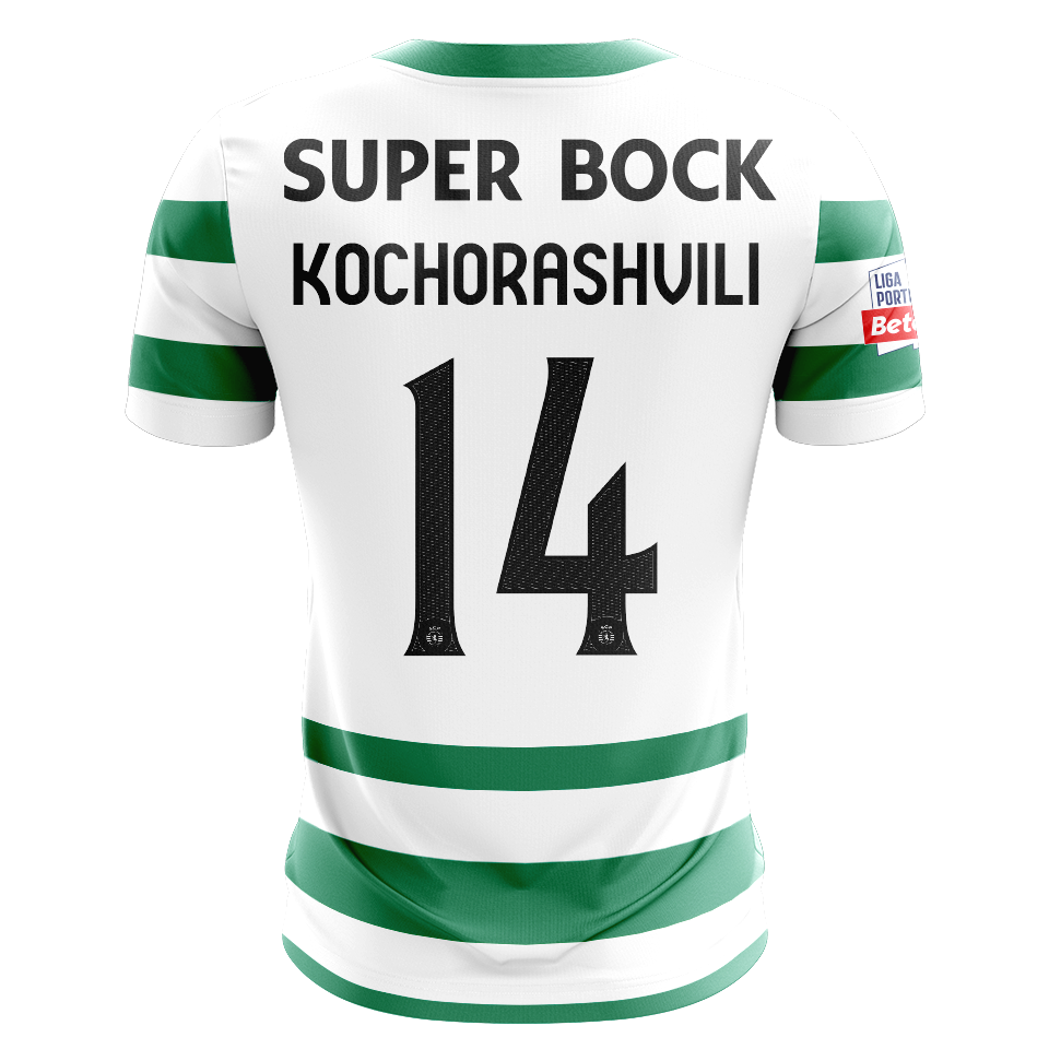 Camisola SCP 2025-26 Principal Versão Adepto KOCHORASHVILI #14