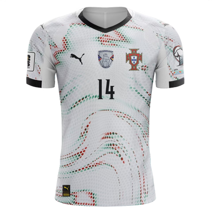 Camisola Portugal 2025 Alternativa Versão Adepto G. INÁCIO #14