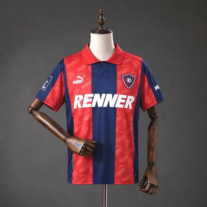 Camisola Club Cerro Porteno 1996-97 Principal Versão Adepto
