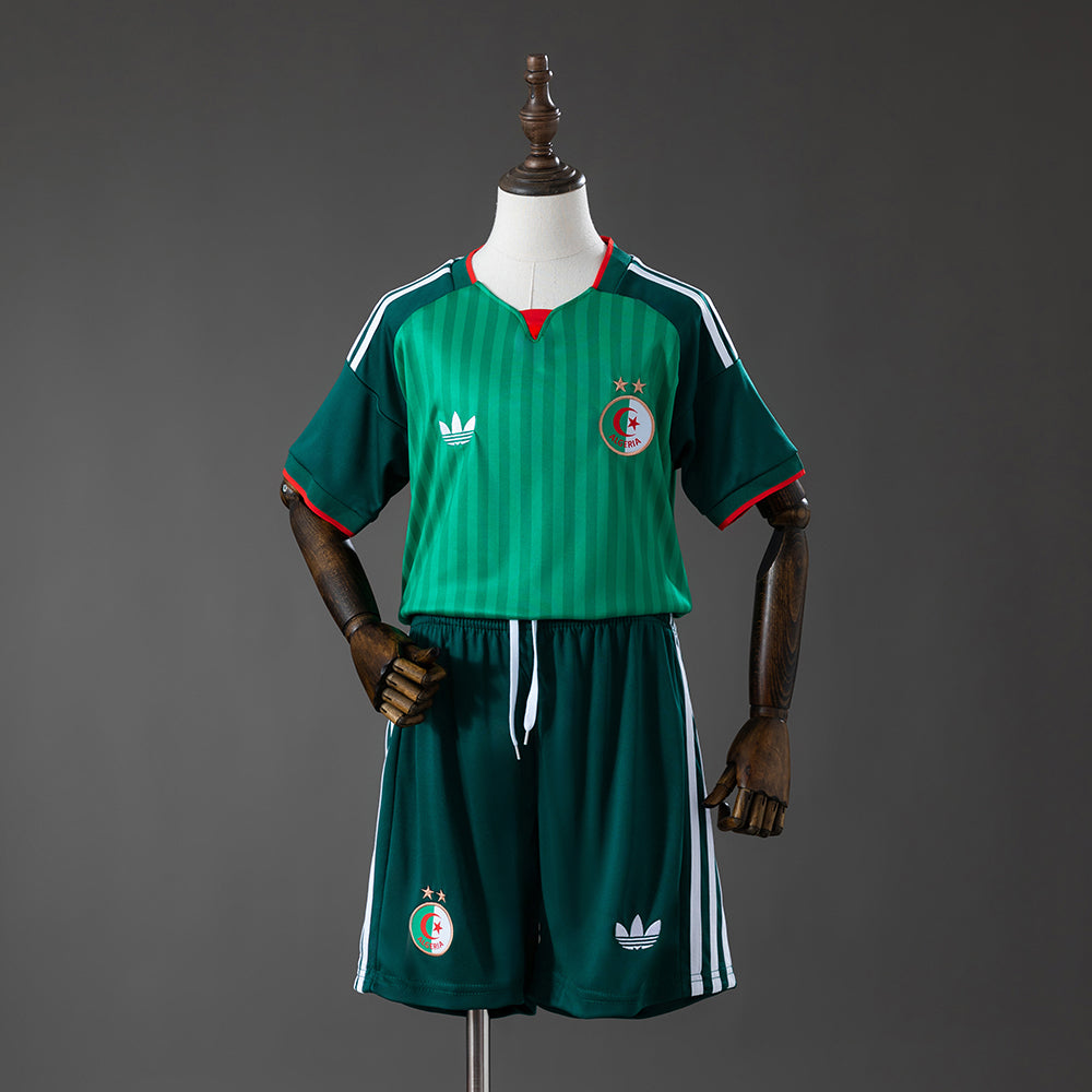 Kit Criança Argelia 2026 Alternativo Verde