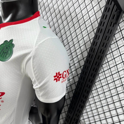 Camisola CD Chivas 2025-26 Alternativa Branca Versão Jogador
