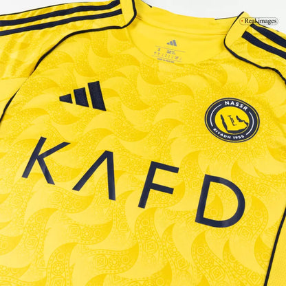 Camisola Al-Nassr 2025-26 Principal Versão Adepto RONALDO #7