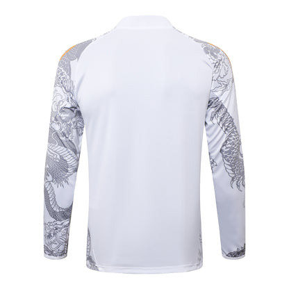 Fato de Treino Real Madrid CF 2024-25 - Camisola com Fecho