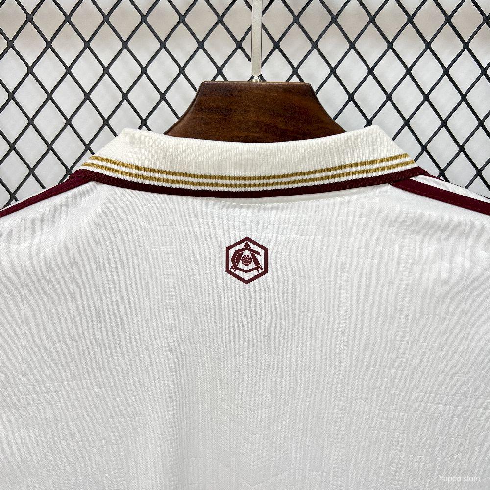 Camisola Manga Comprida ARS 2025-26 Alternativa Branca Versão Adepto