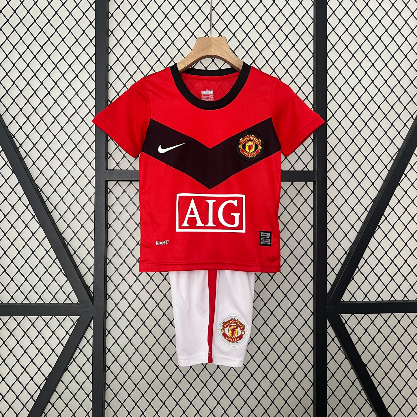 Kit Criança M-UNITED 2009-10 Alternativo