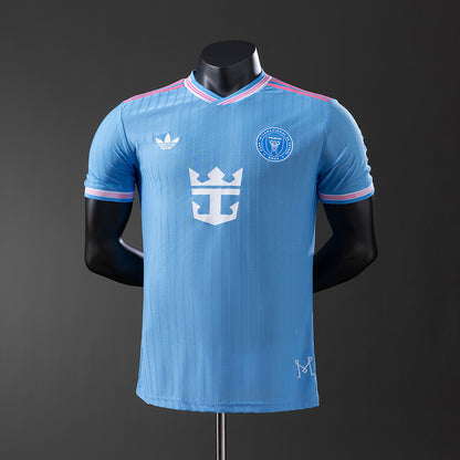 Camisola Inter Miami CF 2025-26 Alternativa Azul Versão Jogador