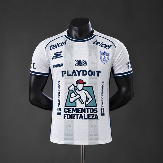 Camisola CF Pachuca 2026-27 Aklternativa Branca Versão Jogador